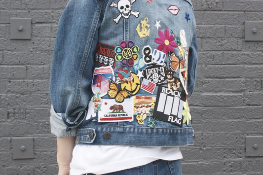 How to style clothing patches?