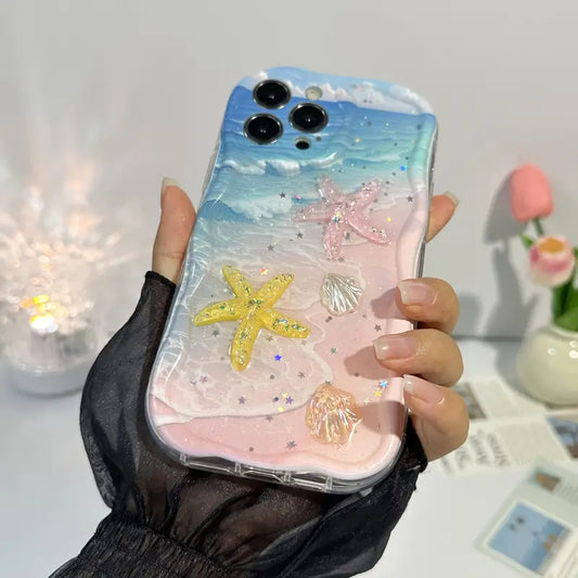 3D Starfish iPhone Case