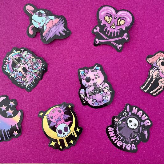 Spooky Stickers | Bundle of 15 pcs