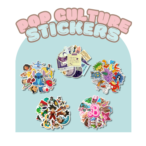 Pop Culture Theme | Sticker Bundles