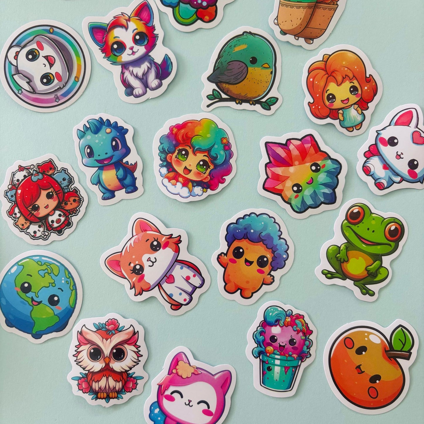Rainbow Friends MINI Stickers | Bundle of 25pcs