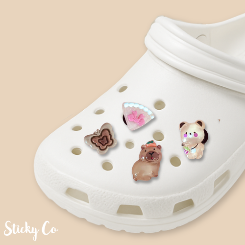 Capybara Friends | Shoe Charms