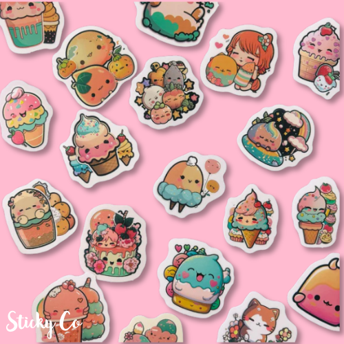 Sweet Treats MINI Stickers | Bundle of 25pcs
