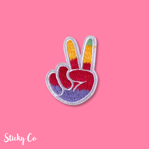 Peace clothing patch | Iron-on