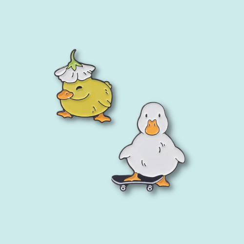 Ducks | Enamel clothing pin