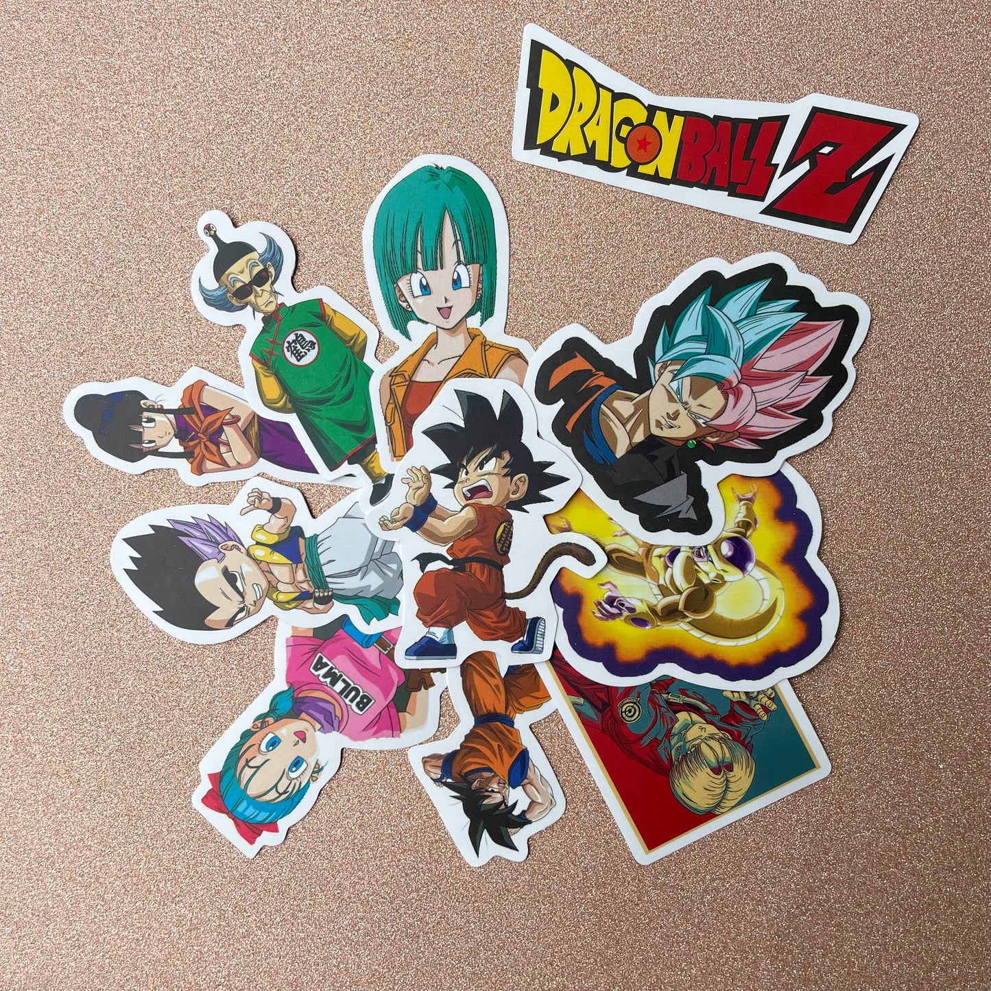 dragon ball z stickers