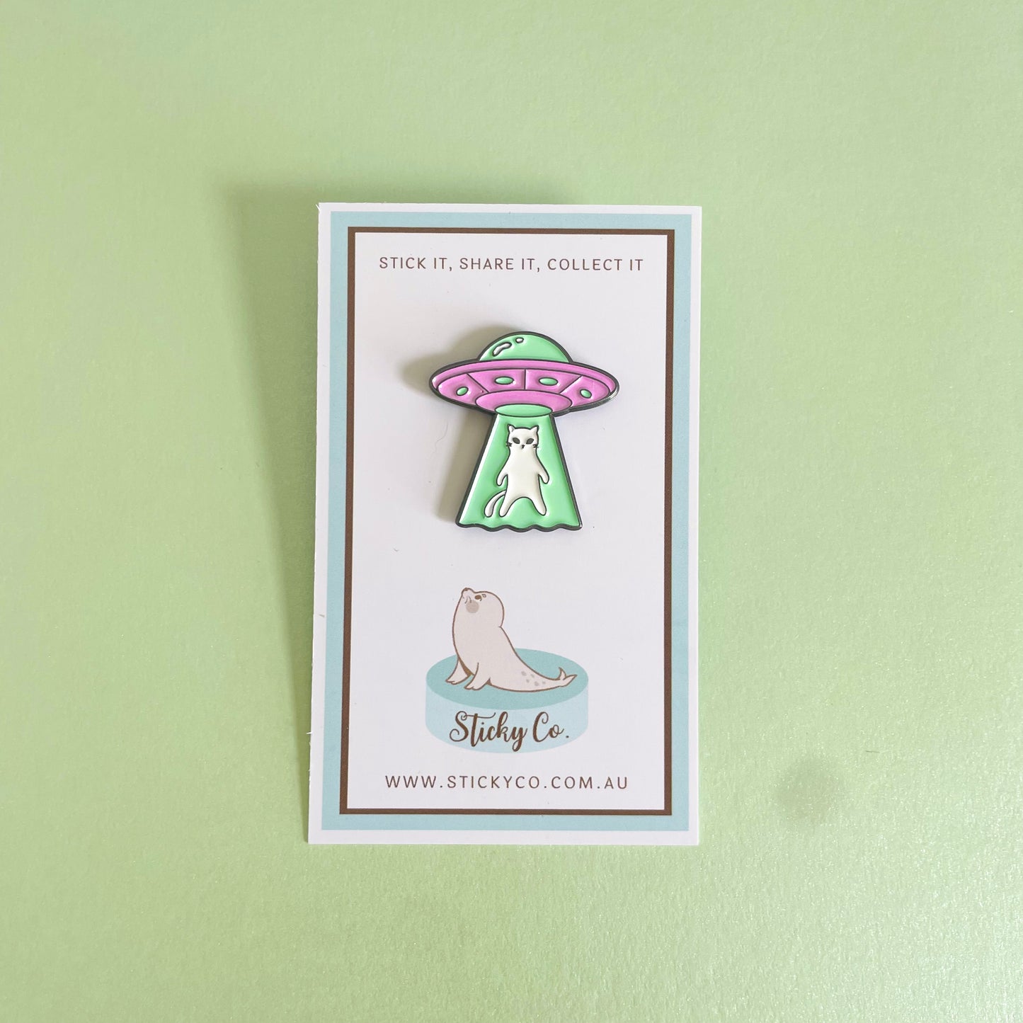 UFO Cat | Enamel Clothing Pin