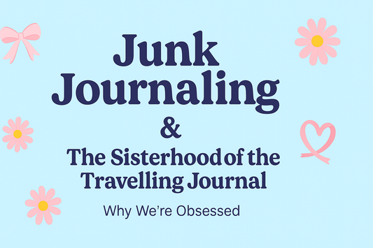 Junk Journaling & the Sisterhood of the Travelling Journal – Why We’re Obsessed
