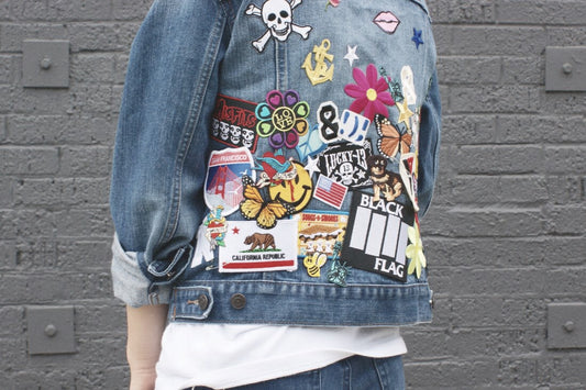 How to style clothing patches?