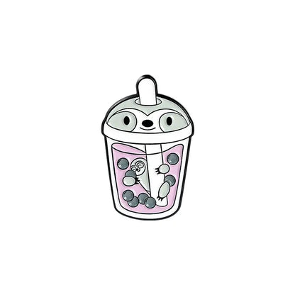 Bubble Tea | Enamel clothing pin