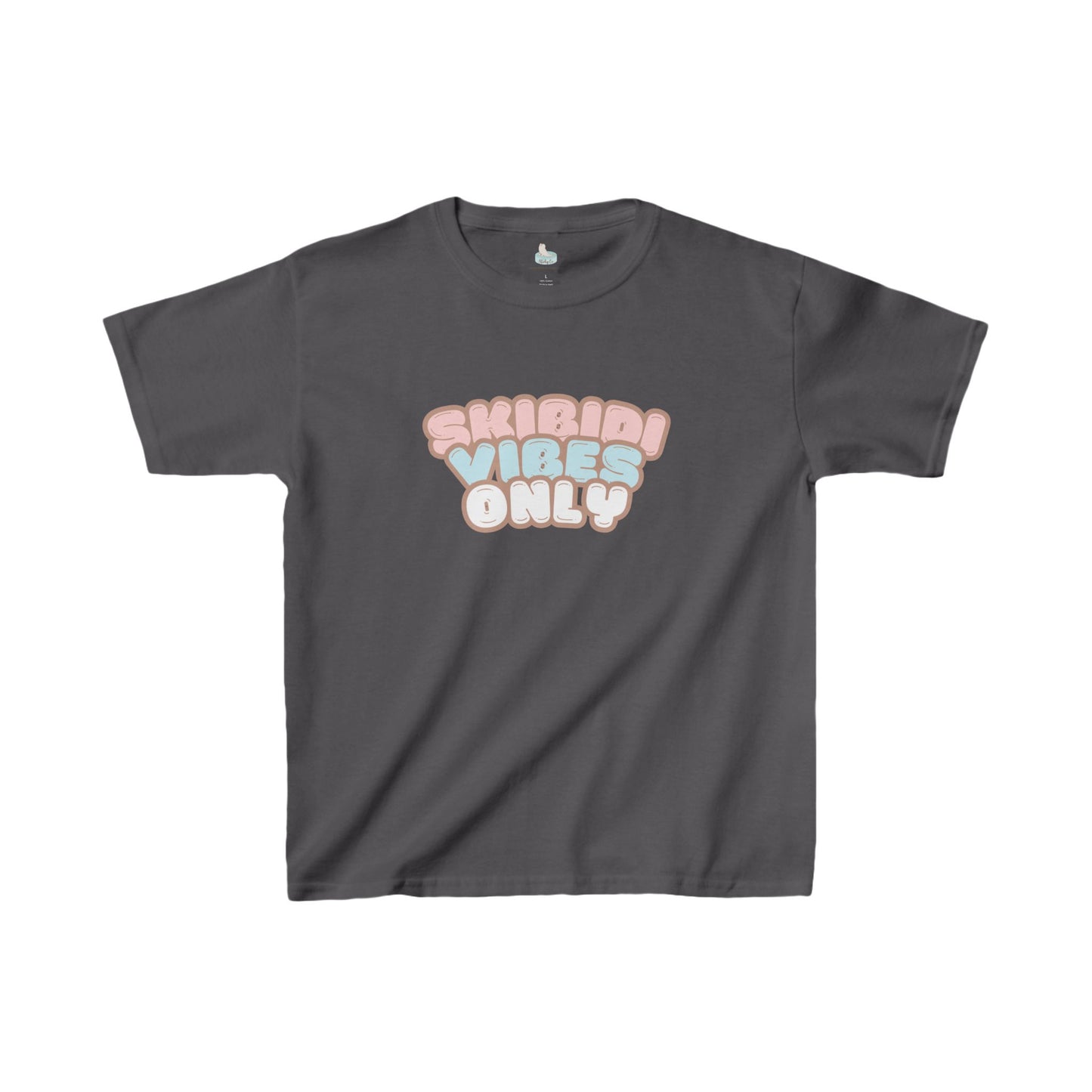 Skibidi Vibes Only | Kids Heavy Cotton™ Tee