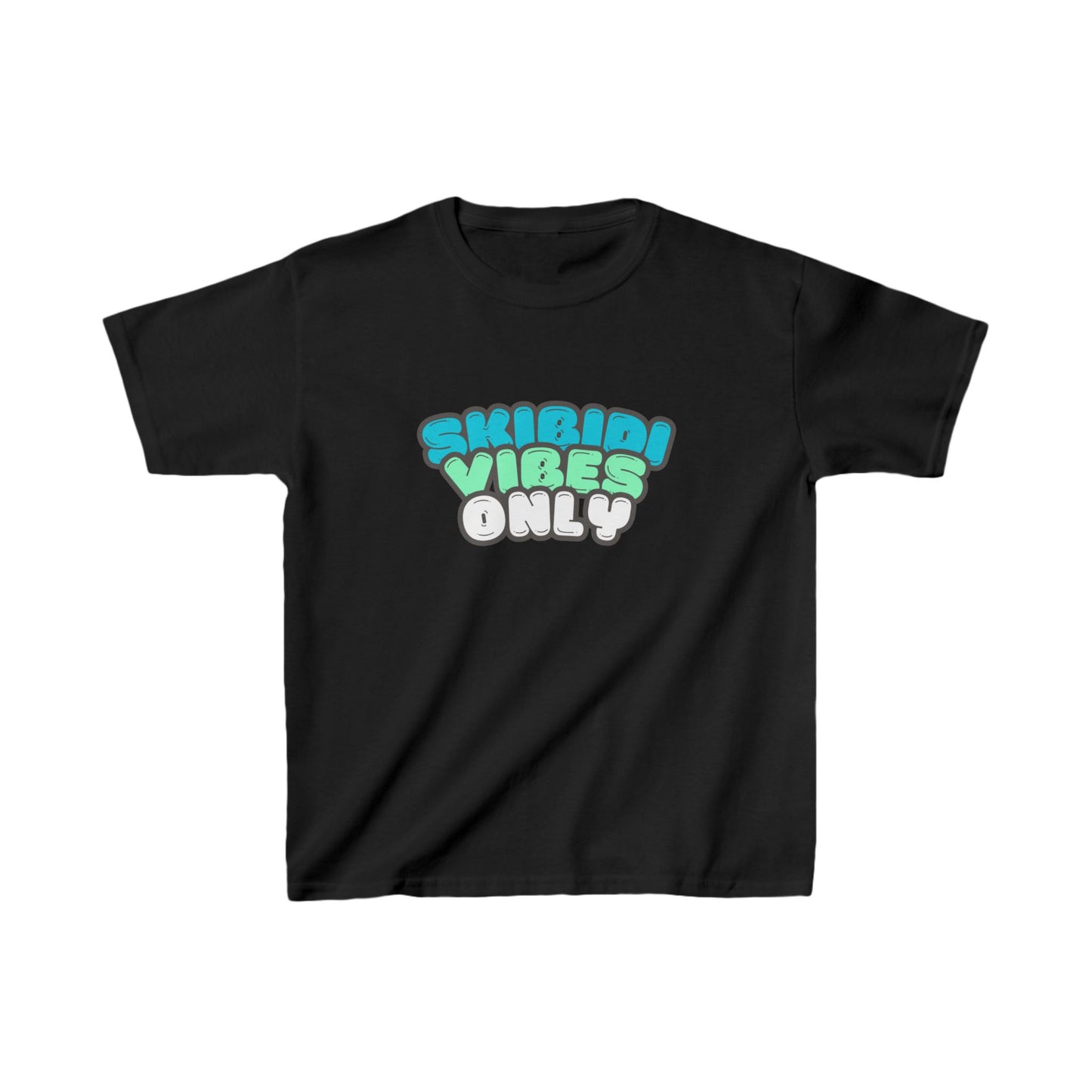 Skibidi Vibes Only | Kids Heavy Cotton™ Tee