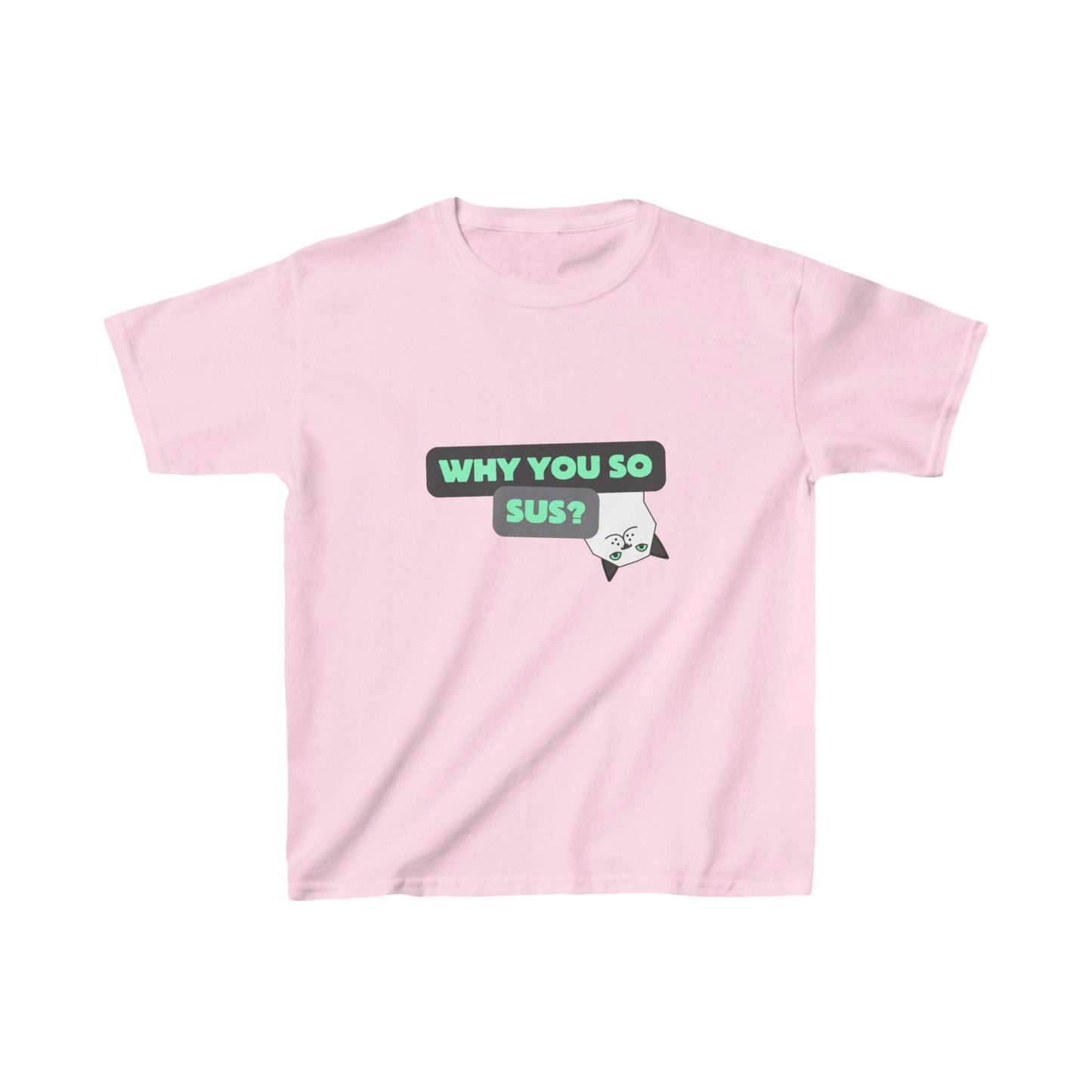 Why you so sus? | Kids Heavy Cotton™ Tee