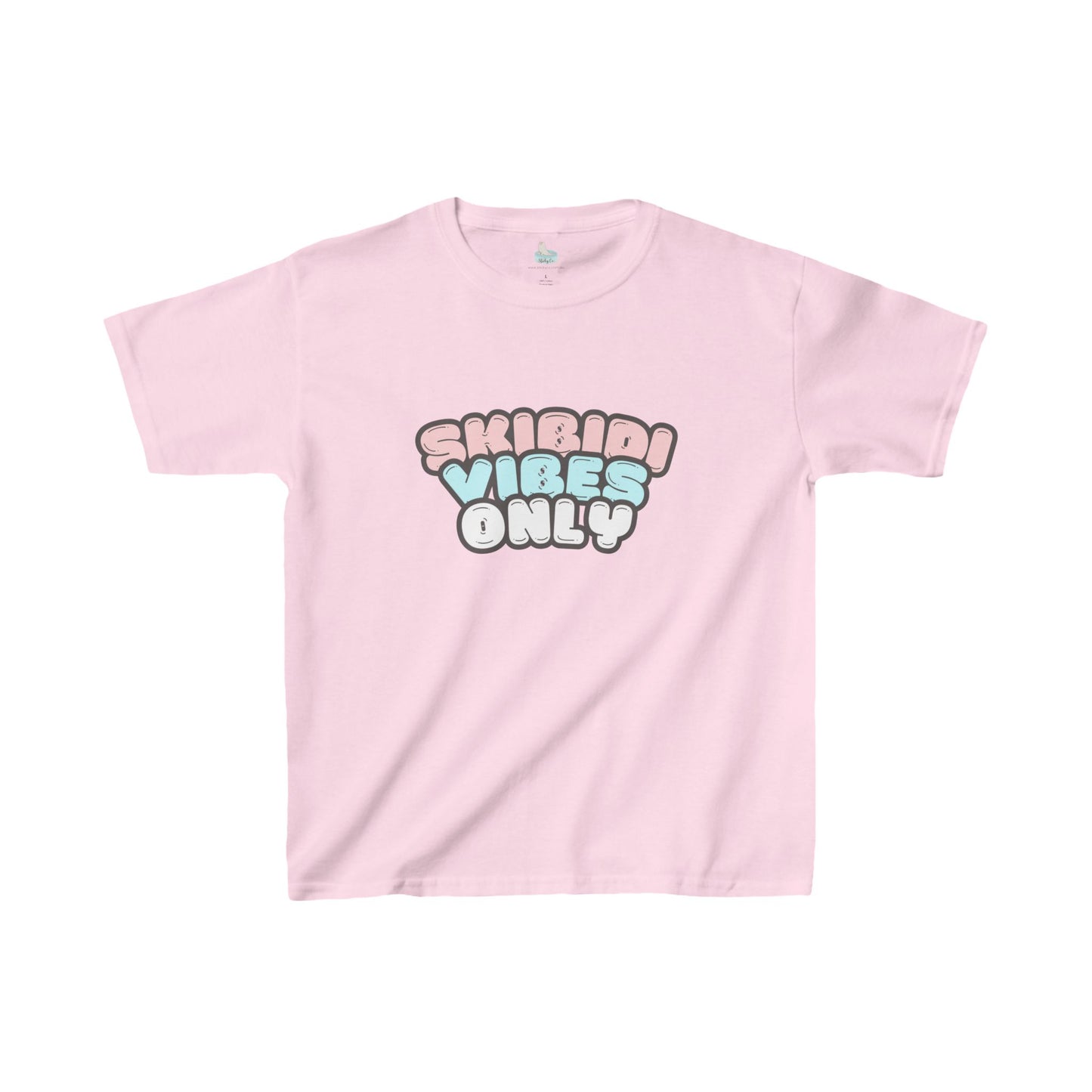 Skibidi Vibes Only | Kids Heavy Cotton™ Tee