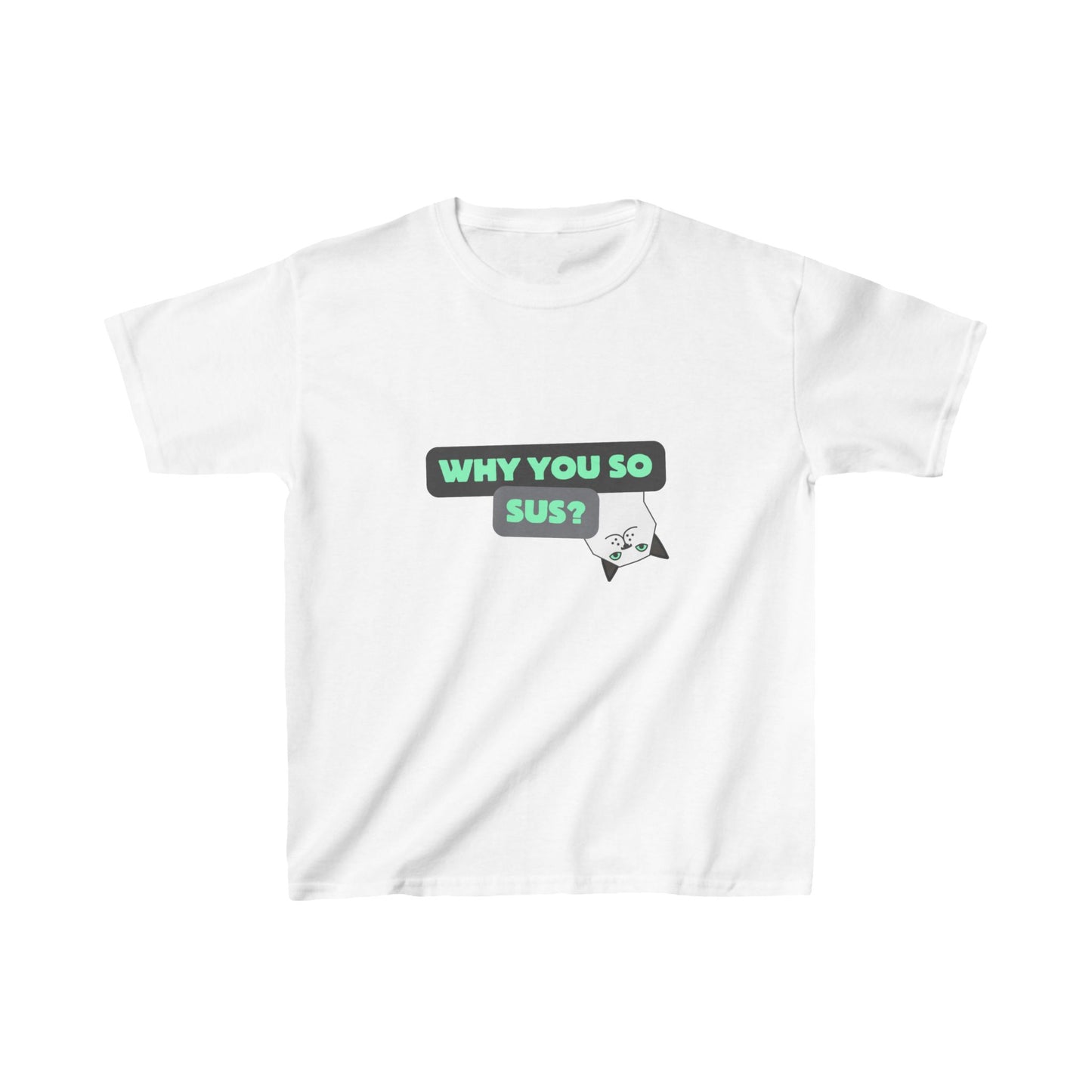 Why you so sus? | Kids Heavy Cotton™ Tee