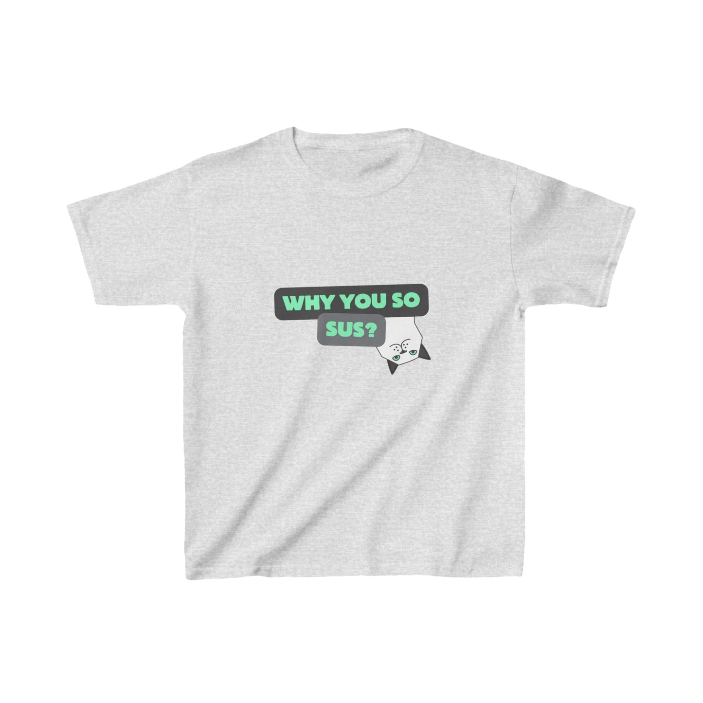 Why you so sus? | Kids Heavy Cotton™ Tee