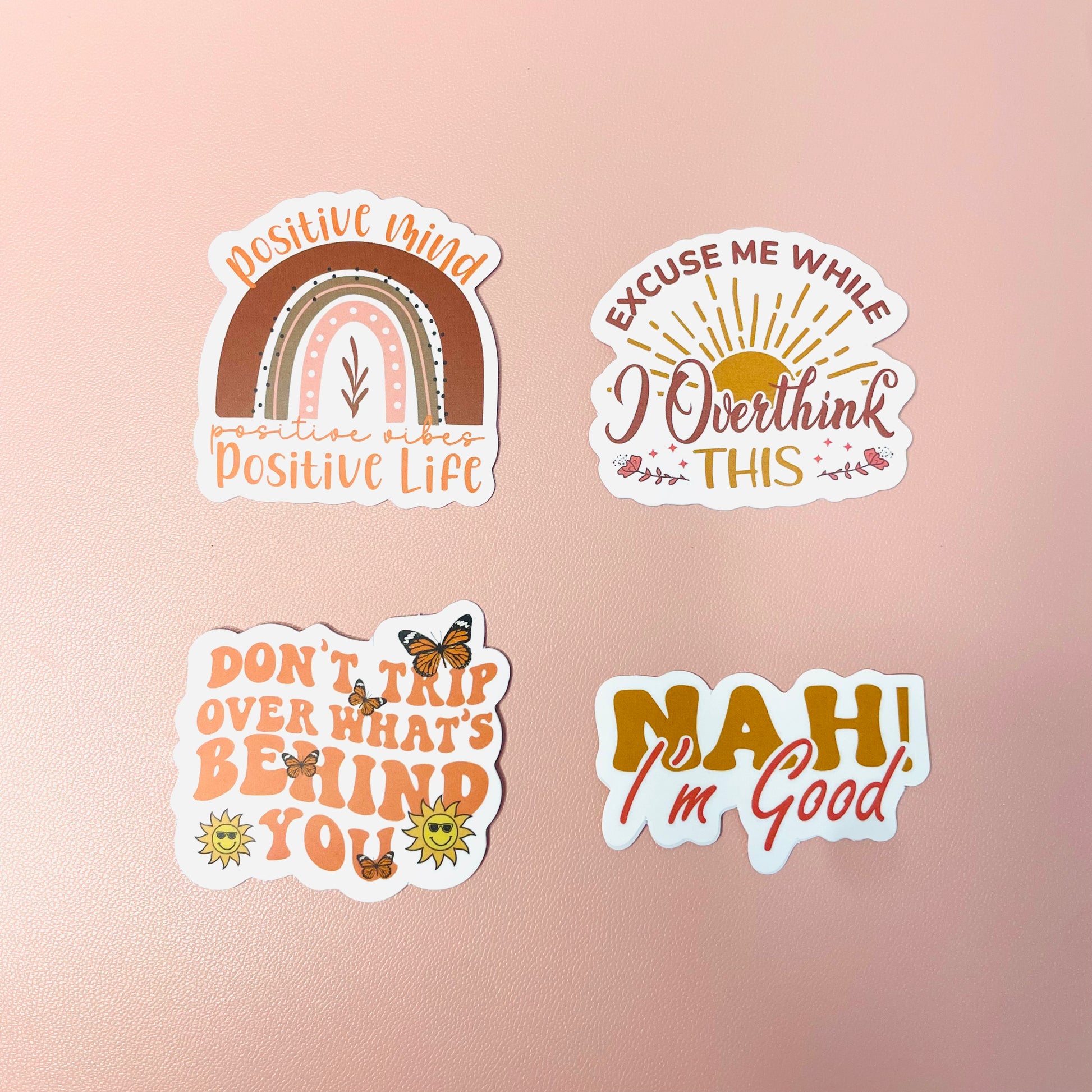 Mini Quote Stickers – Pack of 4 – Sticky Co