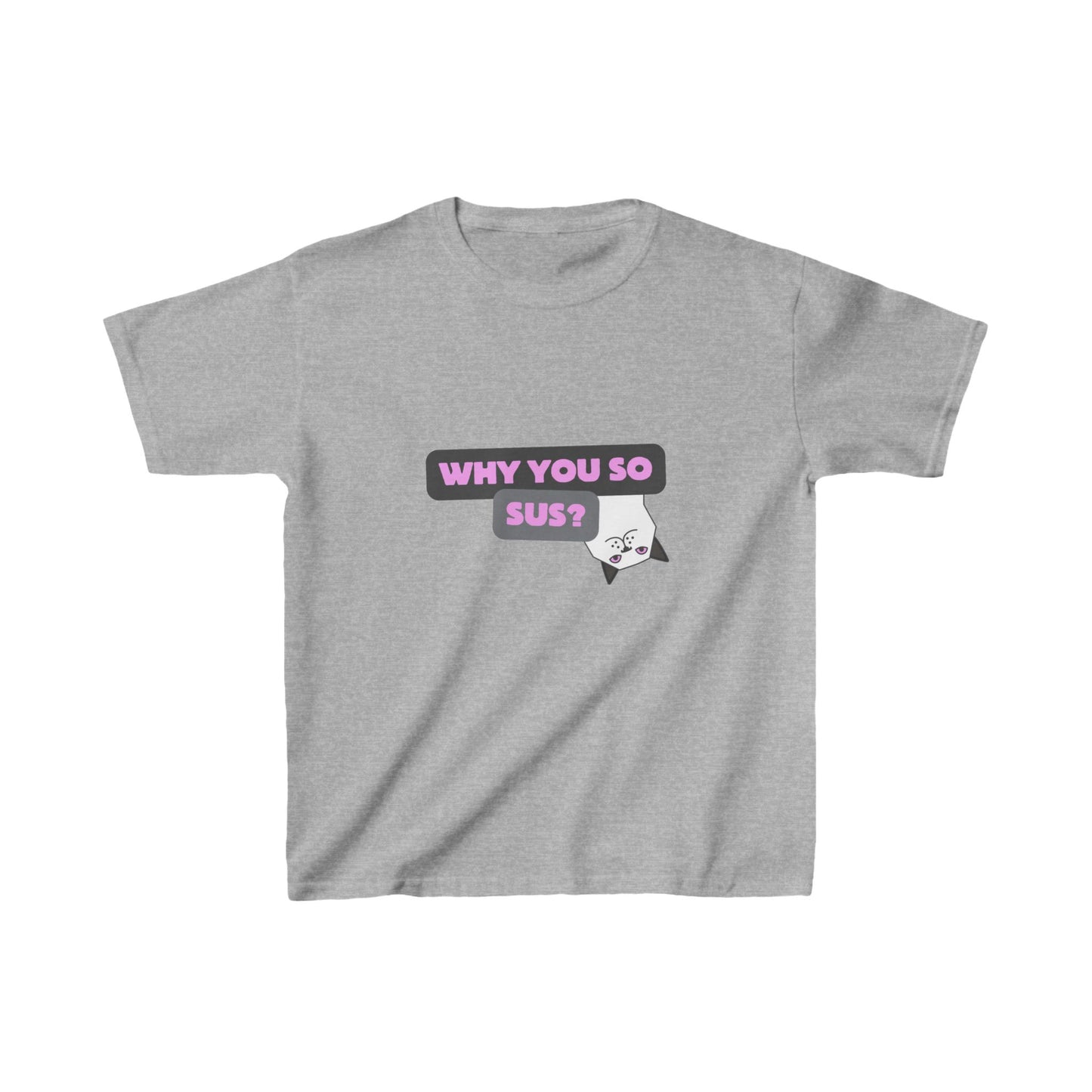 Why you so sus? | Kids Heavy Cotton™ Tee