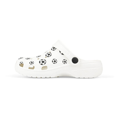 Football / Soccer Print | Kid's EVA Foam Clogs