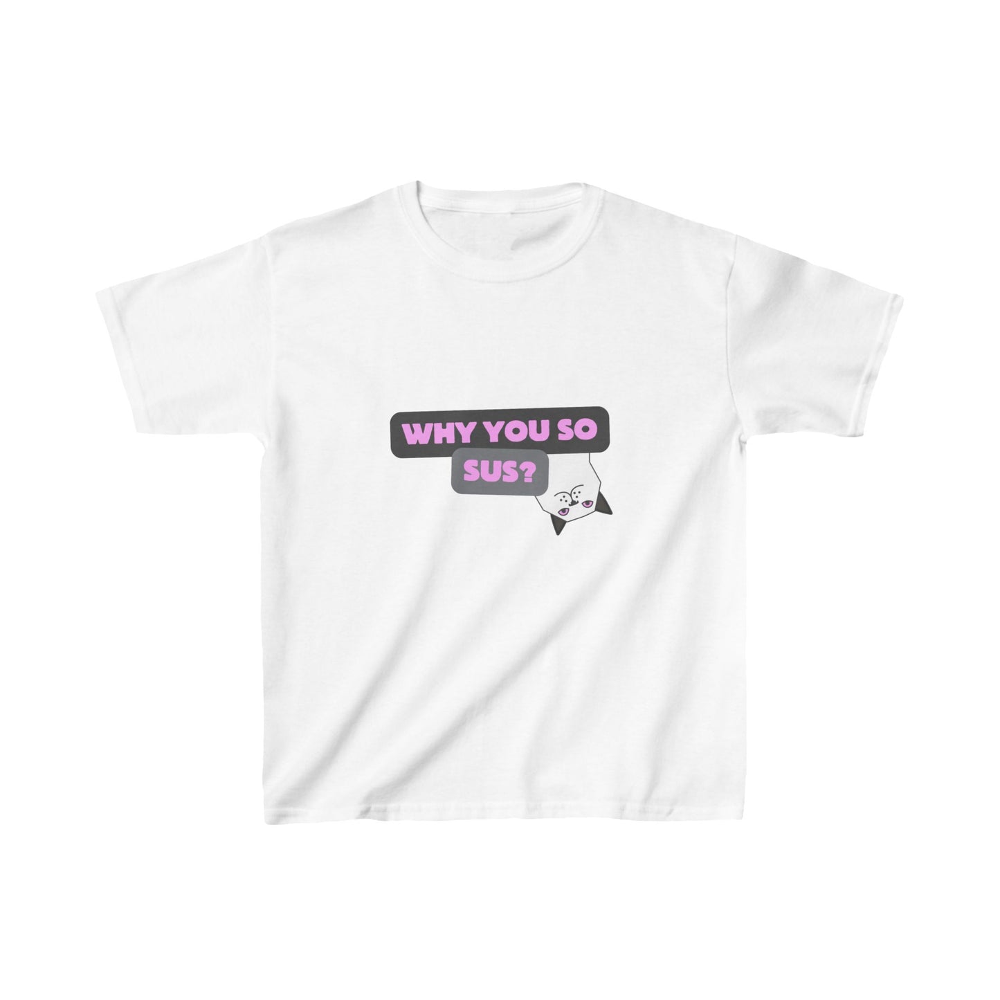 Why you so sus? | Kids Heavy Cotton™ Tee