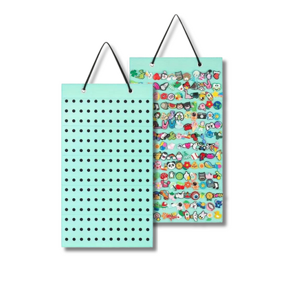 Storage Hanging Display For Jibbitz & Pins | Aqua Green