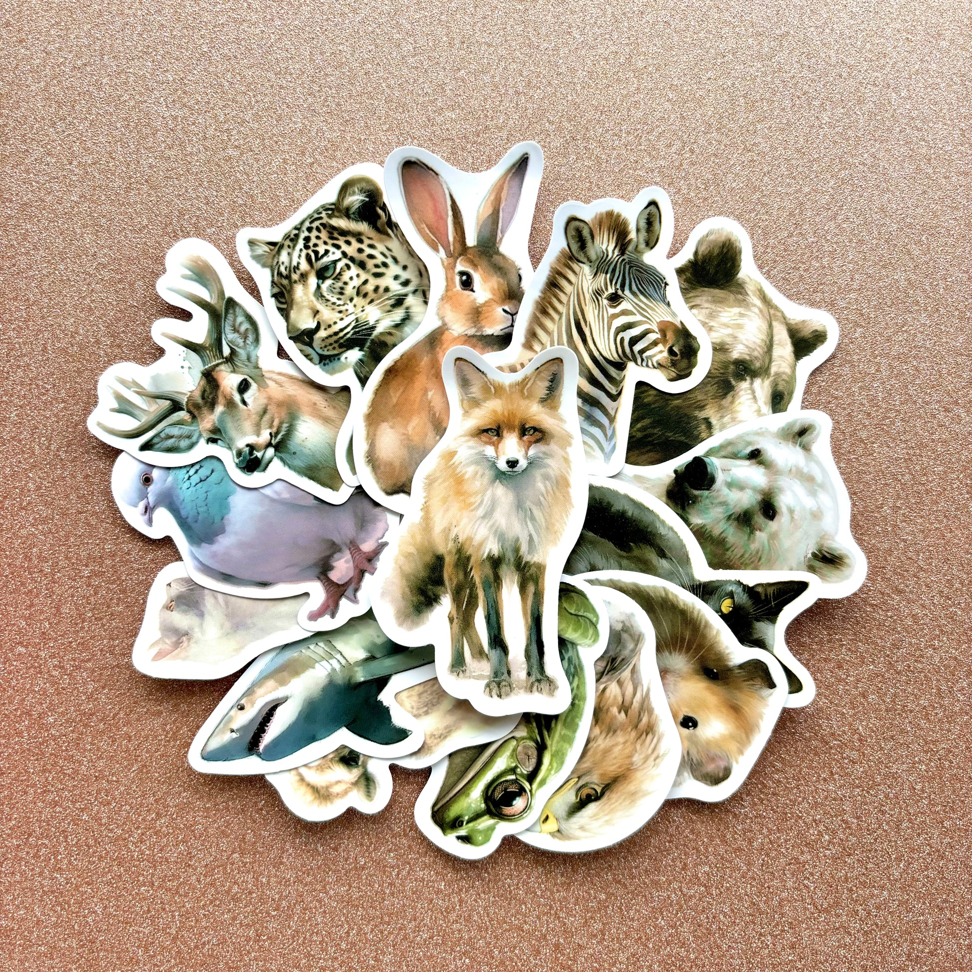 Animal stickers