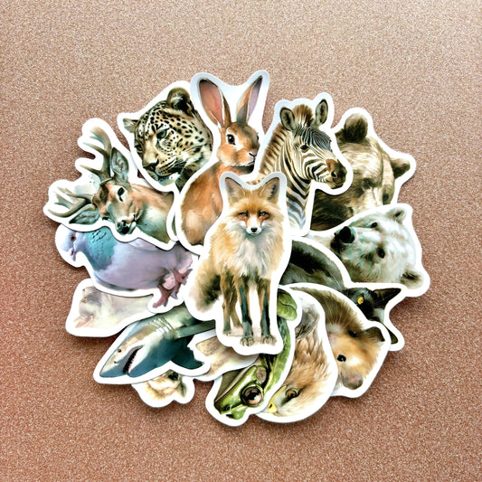 Animal stickers