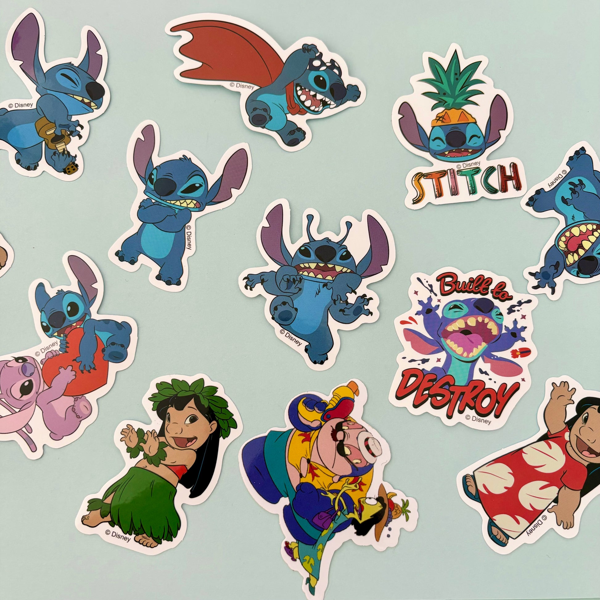 Stitch Disney Iron-on Stickers for Clothes Cartoon Stickers