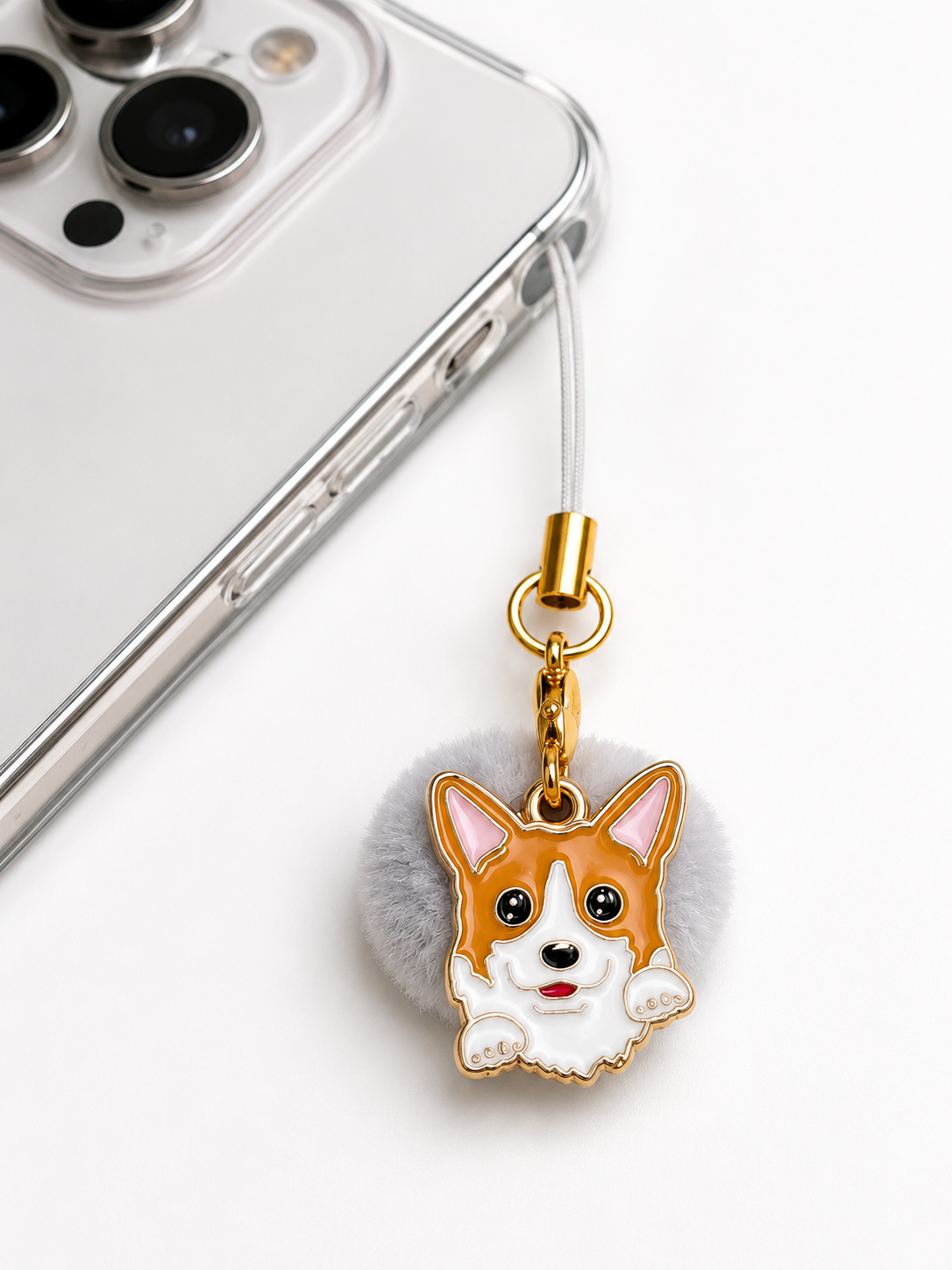 Puppy Phone Charm – Cute Dog Phone Charm