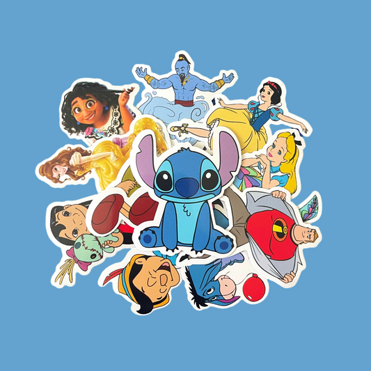 Popular Character Stickers | Bundle of 15 pcs