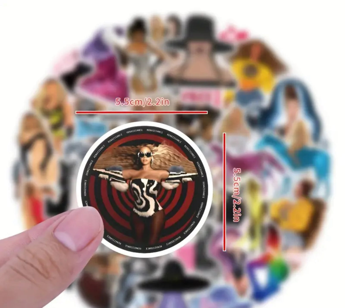 Queen B Star Stickers | Bundle of 15 pcs