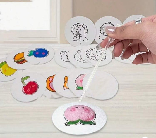 Puff Picture Kit - 7 plain discs & water pen included