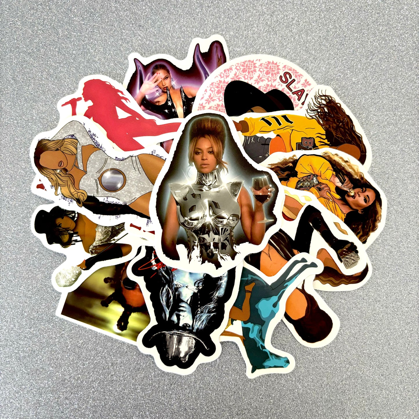 Queen B Star Stickers | Bundle of 15 pcs