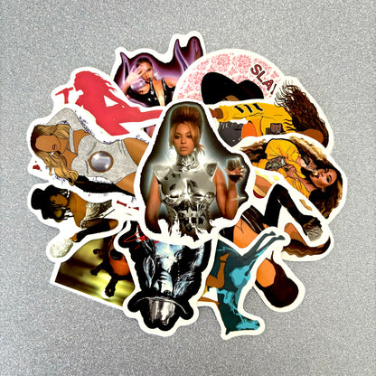 Queen B Star Stickers | Bundle of 15 pcs