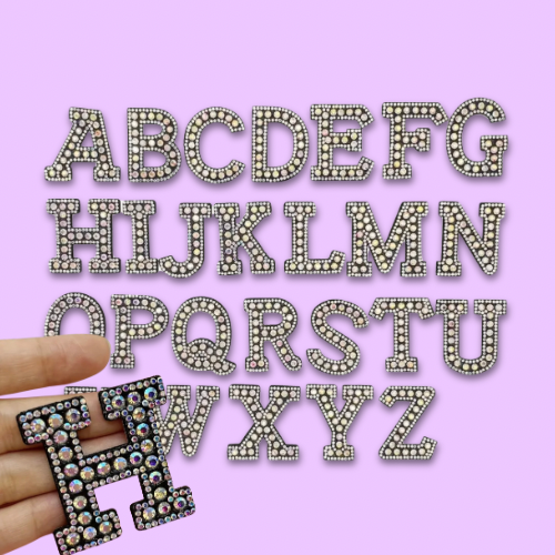 Alphabet patches 