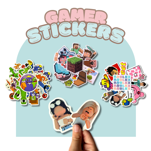 Gamer Themed Sticker Bundles