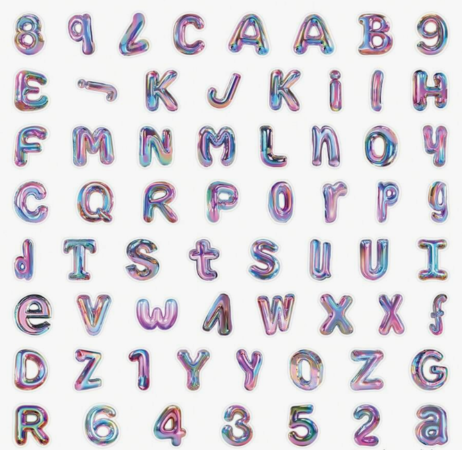 Alphabet Stickers | A to Z