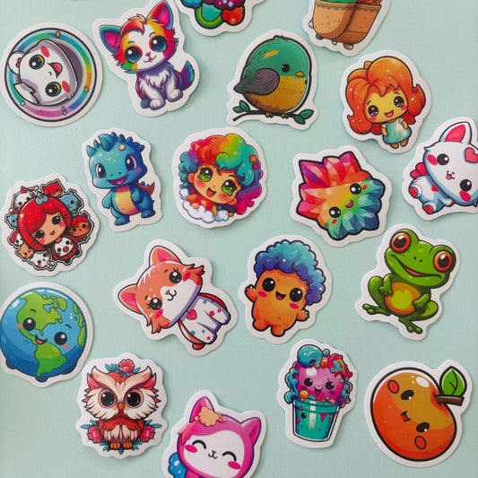 Rainbow Friends MINI Stickers | Bundle of 20pcs