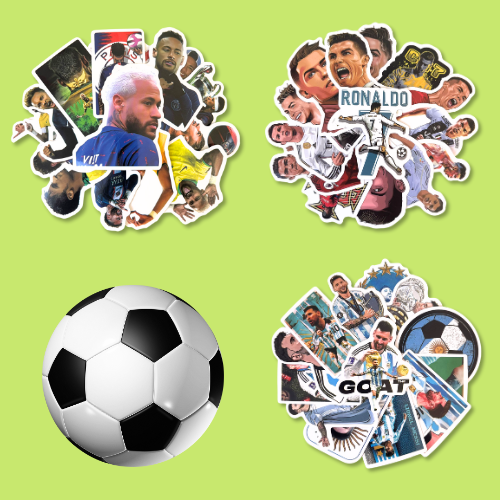 Soccer Football Fan Stickers | Bundle or 15pcs RESTOCKED