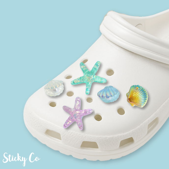 Shell & Starfish | Shoe Charms