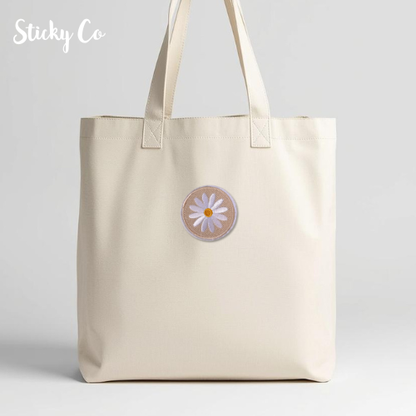 Daisy clothing patch |  Iron-on