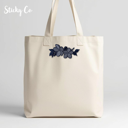 Floral clothing patch |  Iron-on