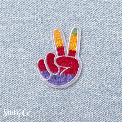 Peace clothing patch |  Iron-on