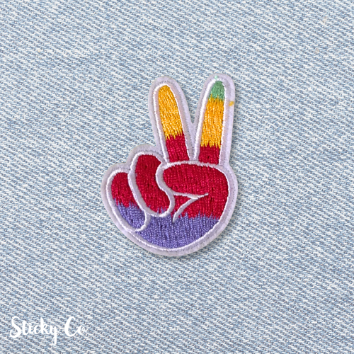 Peace clothing patch |  Iron-on