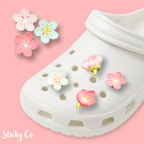 Cherry Blossom Flowers | Shoe Charms