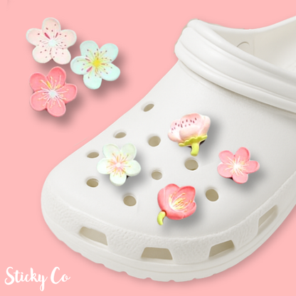 Cherry Blossom Flowers | Shoe Charms