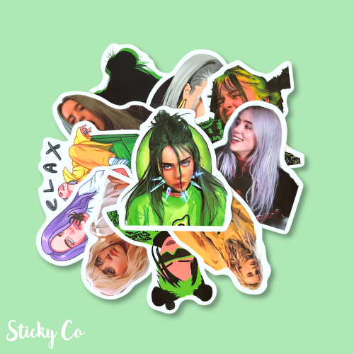 Pop star inspired Stickers | Pack of 15