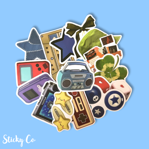 90's & Y2K Aesthetic Stickers | Pack of 15