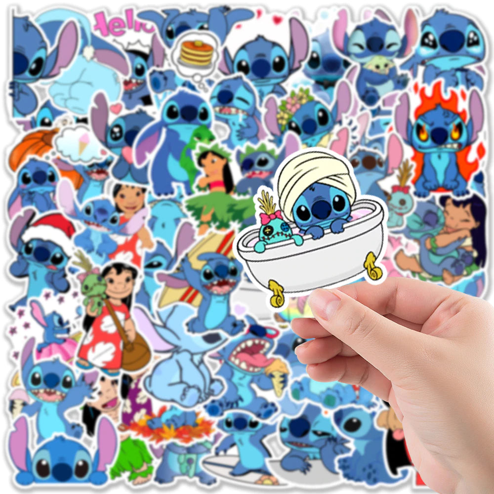Stitch Disney Iron-on Stickers for Clothes Cartoon Stickers