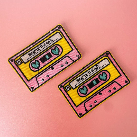 Cassette Tape Clothing Patch